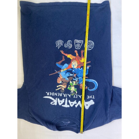 Avatar The Last Airbender Nickelodeon T-shirt Mens Size M Graphic Crew Neck Blue - Picture 5 of 7